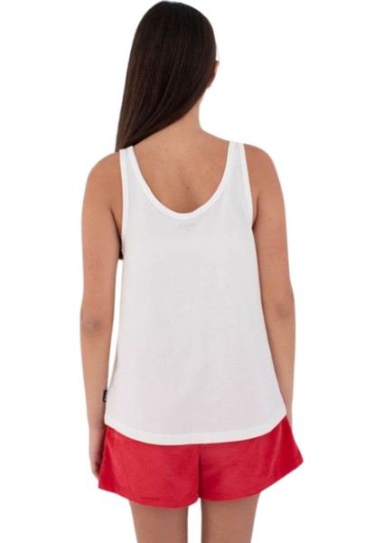 Organic Two Sides Tank Kadın Beyaz Atlet modelleri