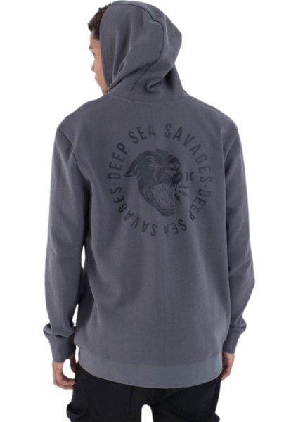 Sider Zip Hood Erkek Gri Sweatshirt indirimleri