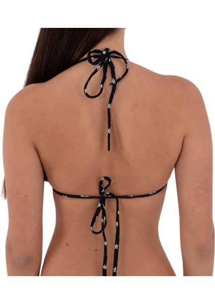 Marbella Slide Tri Top Kadın Siyah Bikini Üst