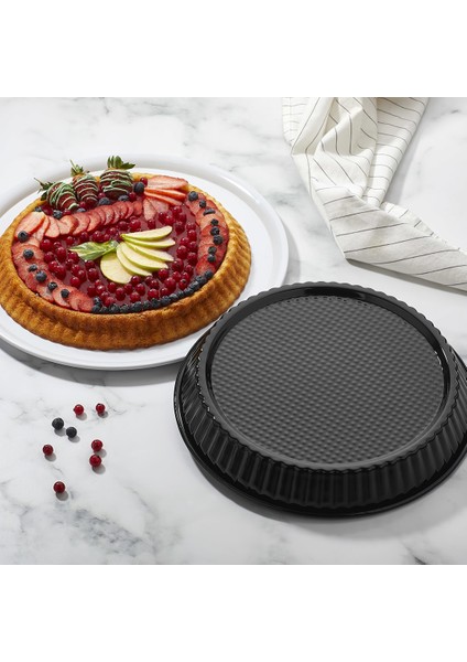Emaye Turta Kalıbı - 30 cm