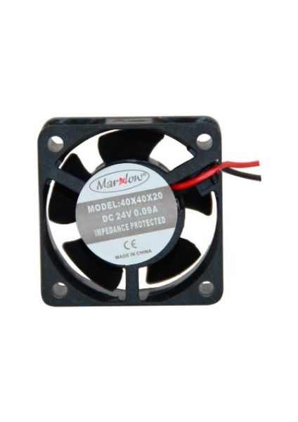 Marxlow 40X40X20 mm 24 Volt 0.07 Amper 2 Pin Fan