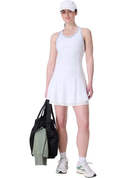 Racket Power Skort Kadın Beyaz Etek modelleri