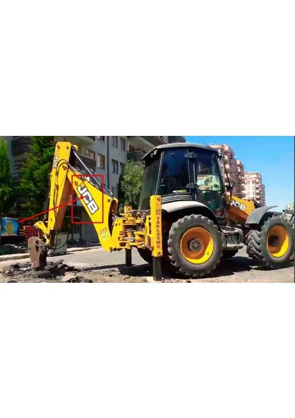 332/G3451/P - Arka Bom Logo - Jcb 3cx - 4cx