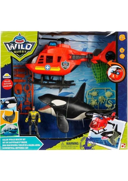 49202 Sesli ve Işıklı Wild Quest Kurtarma Oyun Seti