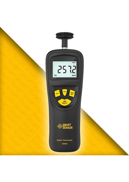 Smart Sensor Ar 925 Temaslı Devir Ölçer Takometre