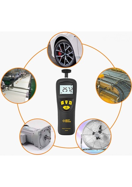 Smart Sensor Ar 925 Temaslı Devir Ölçer Takometre