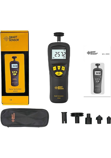 Smart Sensor Ar 925 Temaslı Devir Ölçer Takometre