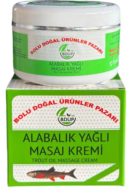Alabalık Yağlı Masaj Kremi