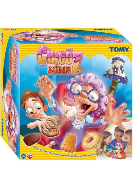 TOT72465 Cingöz Nine 6-99 Yaş /tomy /özel Fiyatlı Ürün