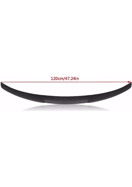Aston Martin Dbs Uyumlu Siyah Yarasa Spoiler 120 cm