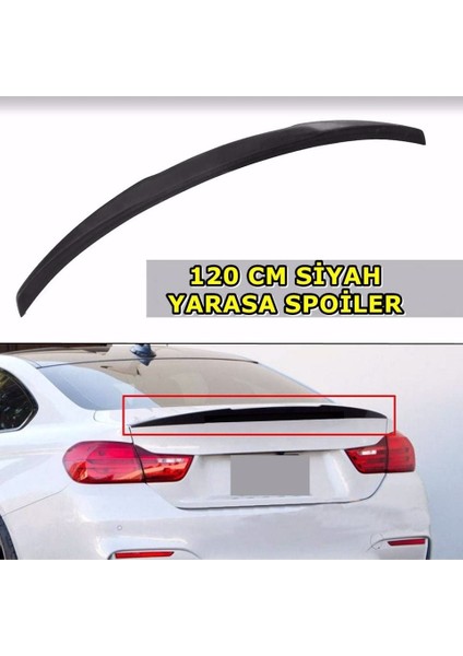 Aston Martin Dbs Uyumlu Siyah Yarasa Spoiler 120 cm