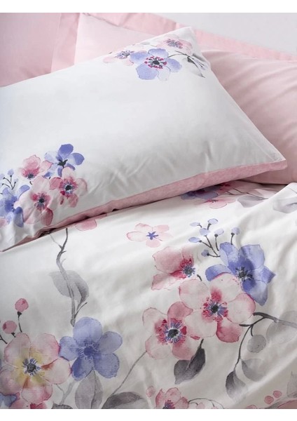 Cotton Box Ranforce Nevresim Takımı Çift Kişilik Jayda Pembe