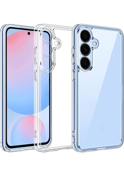 Samsung Galaxy S25 Kılıf Kamera Korumalı Silikon Şeffaf Kapak