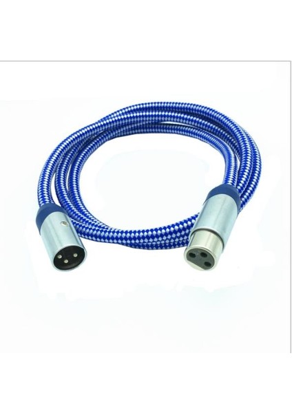 Xlr Erkek - Dişi Balanslı Örgülü Kablo - 3 Metre fırsatları