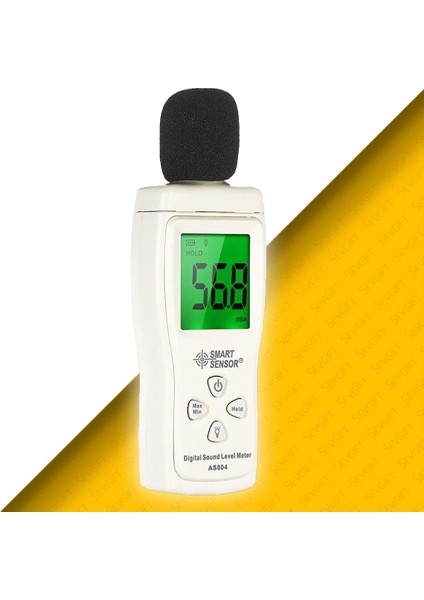Dijital Ses ve Gürültü Ölçer | Smart Sensor As 804