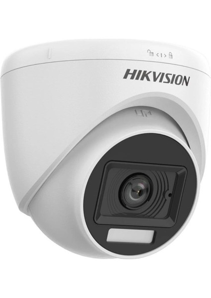 Hıkvısıon 2mp Dome 2.8mm DS-2CE76D0T-LPFS Akıllı Hibrit Işık Sesli Kamera