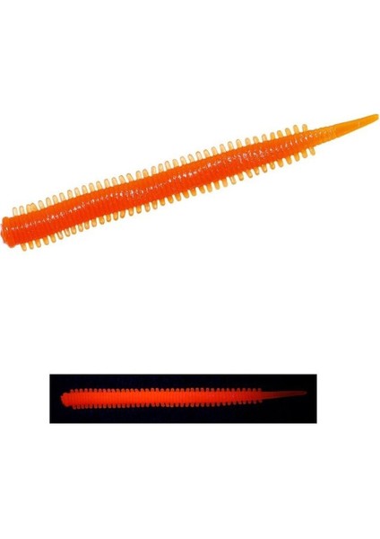 Yummy Sandworm 7cm Lrf Silikonu Orange