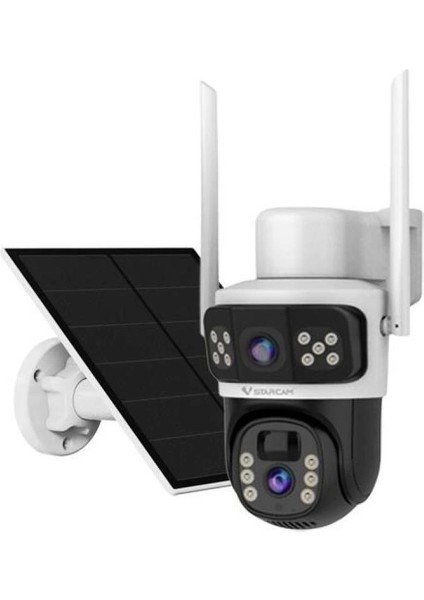 Vstarcam 2X3MP Solar 4mm CB67D-4G 4g Full Color