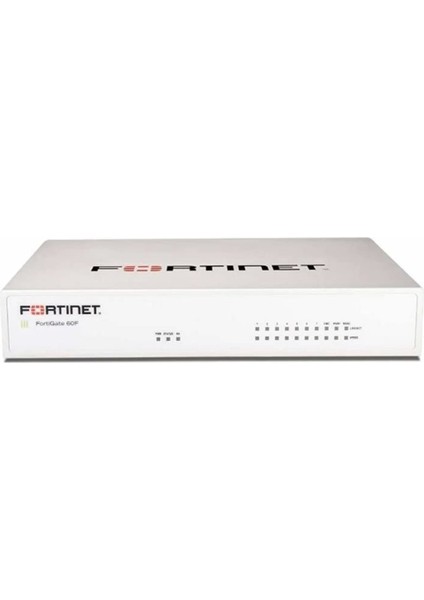 Fortınet Fortıgate FG-60F Cıhaz + 1 Yıl Lısans