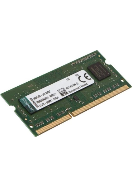 Kıngston 8gb Ddr3 1600MHZ CL11 Notebook Ram Value KIN-SOPC-12800L-8G Kutusuz
