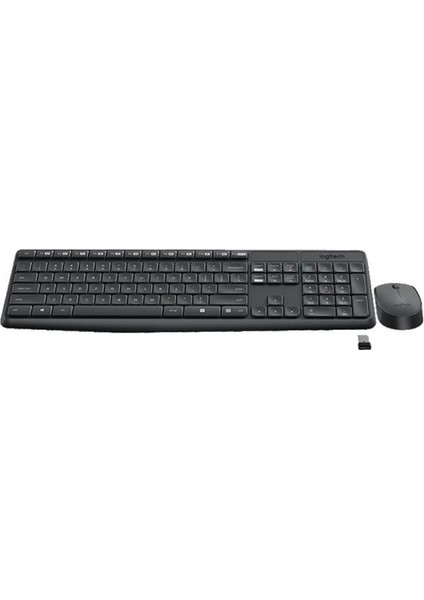 Logıtech MK235 Kablosuz Q Trk Siyah Multimedya Klavye - Mouse Set 920-007925