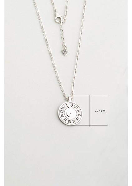 Italyan Tasarım 65 cm Gümüş Erkek Kolye modelleri