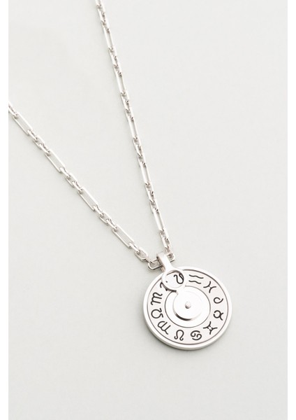 Italyan Tasarım 65 cm Gümüş Erkek Kolye indirimleri