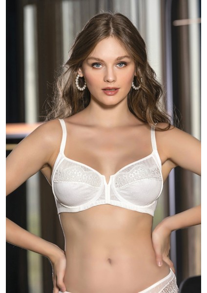 Transparan Minimizer Bralet Ekru