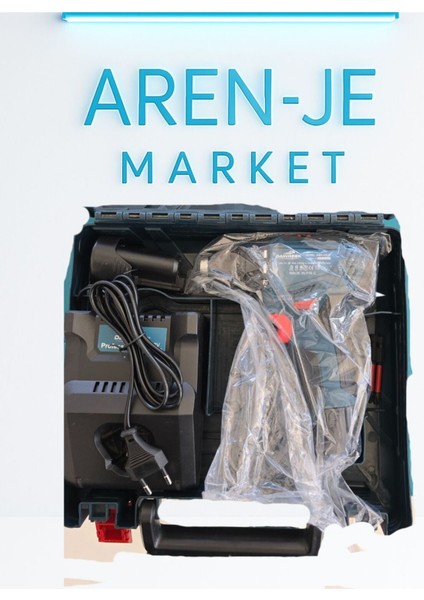 Aren-Je DWE-CD24 12V Şarjlı Matkap Vidalama Seti – 2 Bataryalı + Hızlı Şarj + Taşıma Çantalı