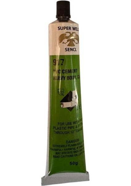 917 Pvc Yapıştırıcı 50 gr Tüp