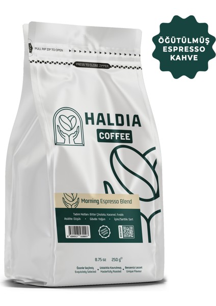 Morning Espresso Blend Kahve (Öğütülmüş Espresso Kahve) 250GR