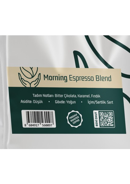Morning Espresso Blend Kahve (Öğütülmüş Espresso Kahve) 250GR