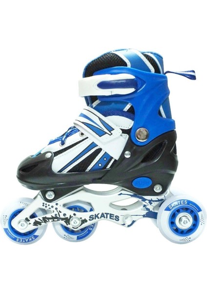 Mavi Paten 34-37 Numara Ayarlanabilir