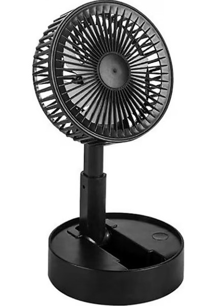Katlanabilir Masaüstü Taşınabilir Şarjlı Fan Mini Vantilatör