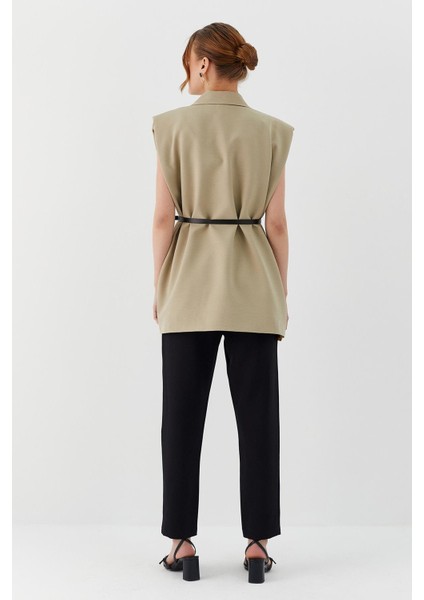 Oversize Blazer Yelek Cagla