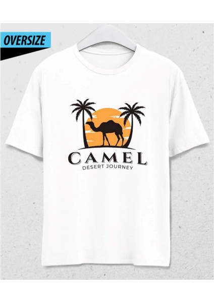 Camel Desert Journey – Embrace The Spirit Of The Sands Beyaz