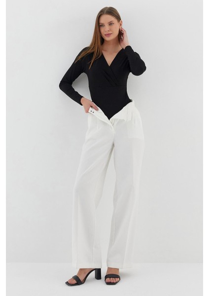 Çıtçıtlı Bluz Sıyah fiyatları