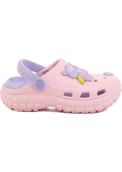 Pembe Eva Hafif Kız Çocuk Sabo Terlik 960 P-F