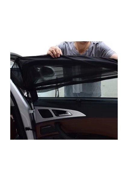 Arka Cam Güneşlik Koruma Perdesi (Binek Araçlar Için) Paket Içeriği 2 Adettir.