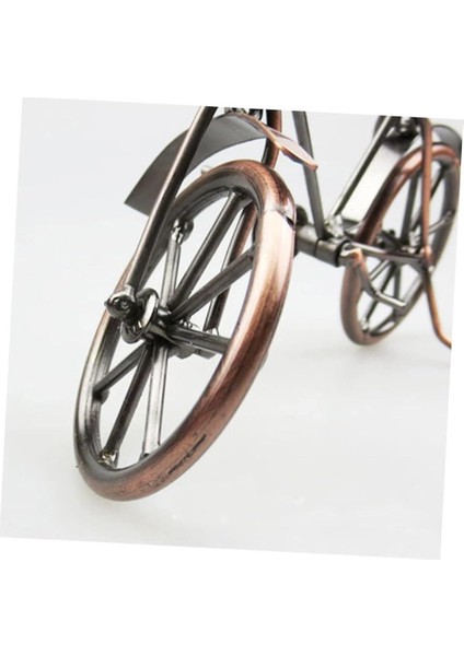 Dekoratif Vintage Metal Bisiklet Ev Ofis Biblo Dekor Hediye indirimleri