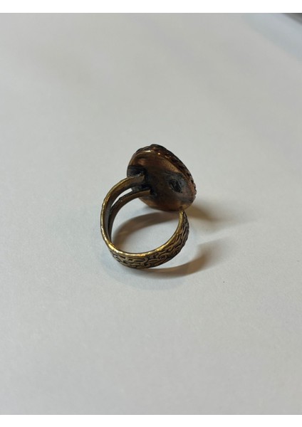 Kadın Ayarlanabilir Bakır Doğaltaş Yüzük modelleri