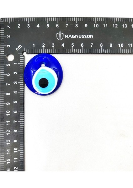 4-5-7 cm Cam Nazar Boncukları (3 Adet)
