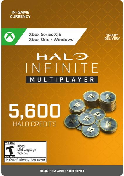 Halo Infinite: 5000 Halo Credits +600 Bonus