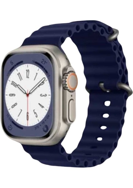 Apple Watch 2/3/4/5/6/7/8/9/se/ultra 42MM 44MM 45MM 49MM Ocean Silikon Loop Kordon