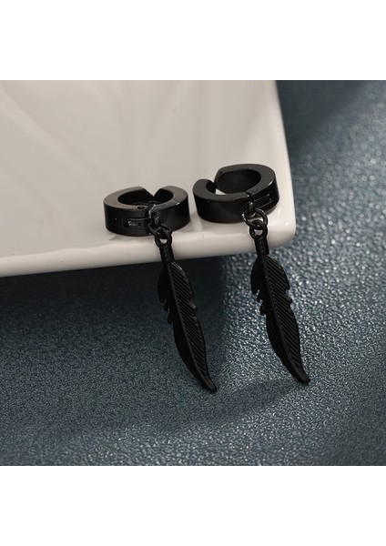 Küpe Erkek S925 Gümüş Küpe Gelgit Retro Küpe (Yurt Dışından)