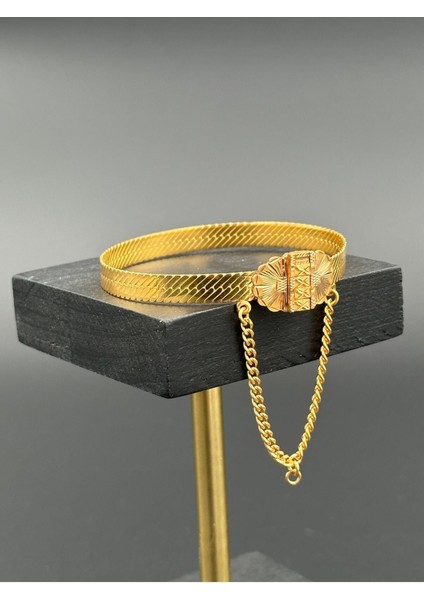 25 gr (Gram) Diyarbakır Hasırı Bilezik El işlemesi (22 Ayar Altın)