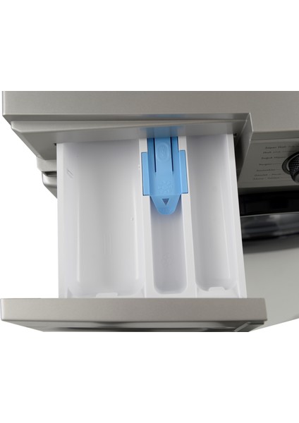 Scm 90M10 S Inv 9 Kg 1000 Devir Inverter Buharlı Yıkama Özellikli Gri Çamaşır Makinesi