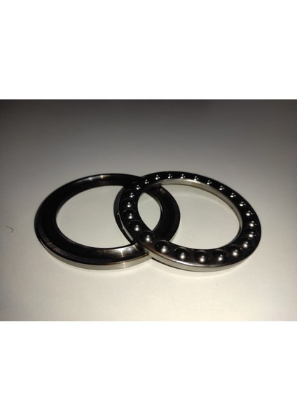 51103 2 Adet Rulman 17X30X9 mm Eksenel Bilyalı Rulman Büte Rulman