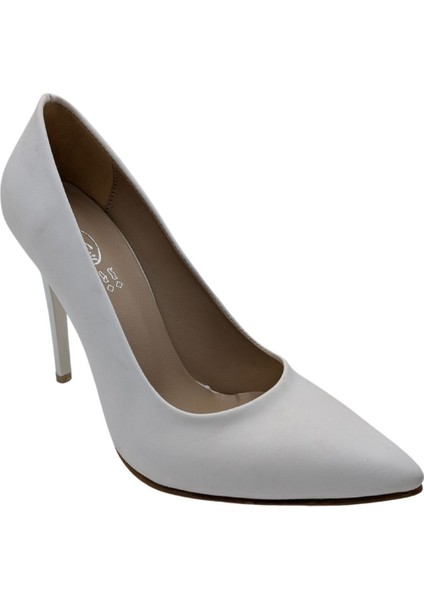 Velora Aegis Kadın Stiletto - Beyaz - 40