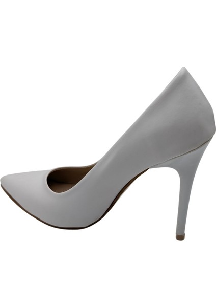 Velora Aegis Kadın Stiletto - Beyaz - 40